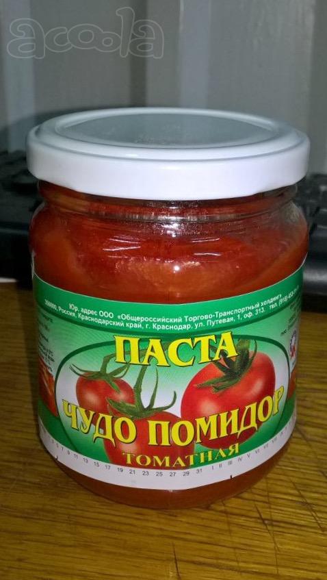 Томатная паста «чудо помидор»