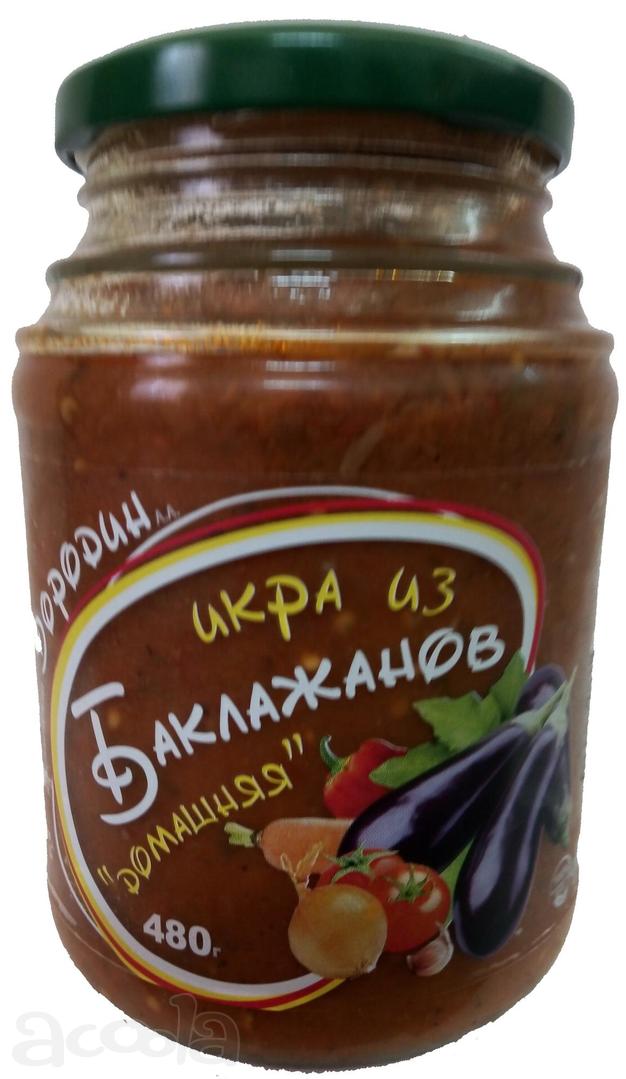 Икра из баклажан Домашняя
