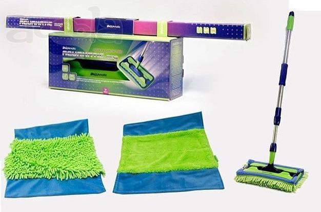 Гринвей Универсальная швабра с двумя насадками AQUAmatic mop