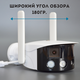 Уличная IP камера. Супер широкий угол обзора 180гр.